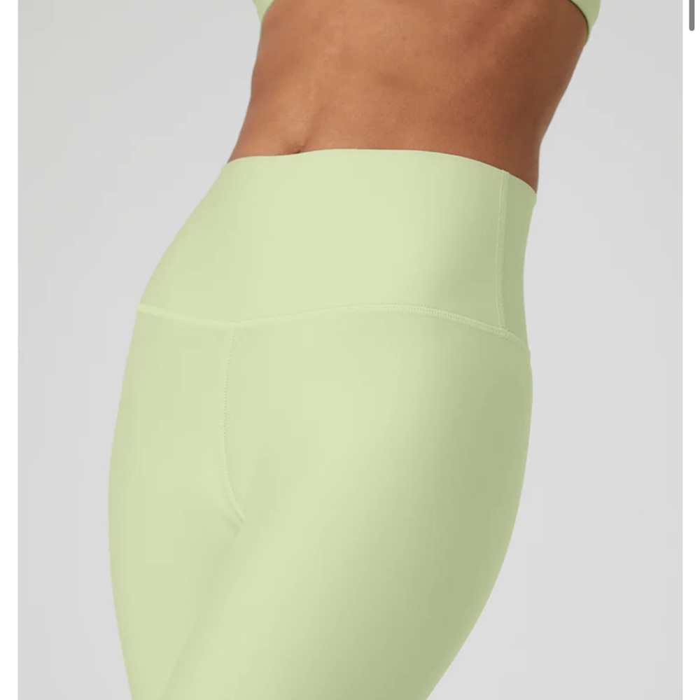 ALO YOGA Melin green high waist leggings
